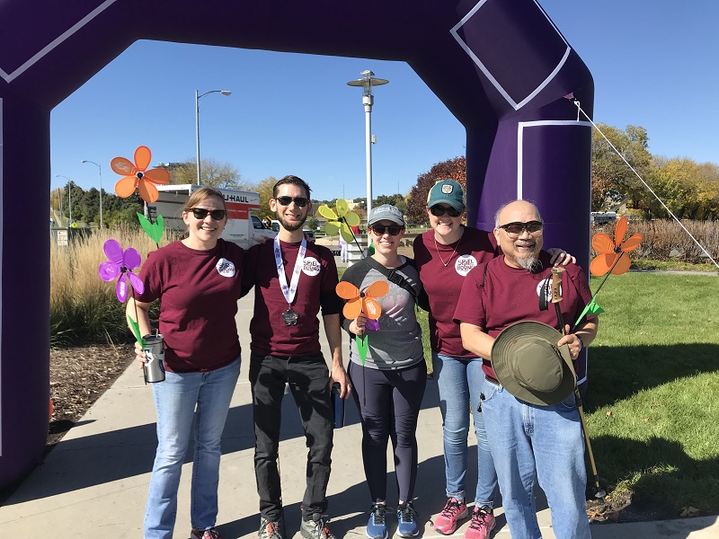 The Stay Sharp Crew finishing the official walk.