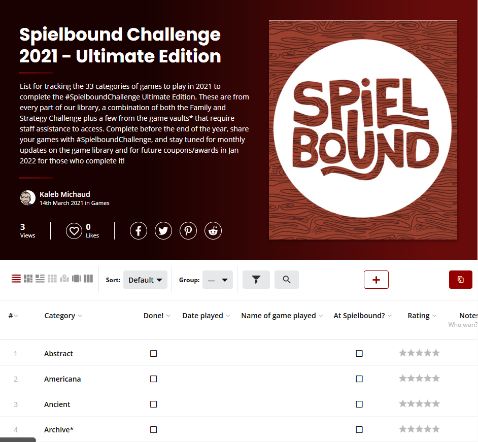 Spielbound Challenge Ultimate Edition.