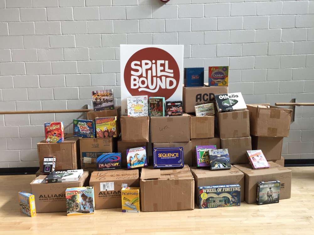 Speilbound and Stay Sharp donated over 250 games to be distributed at the YMCA's across the greater Omaha area.
